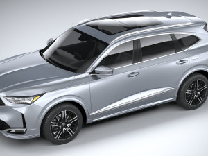 Acura MDX 2025 3D 모델