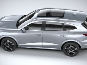 Acura MDX 2025 3D 모델