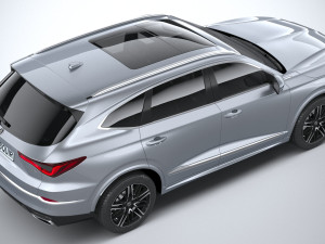 Acura MDX 2025 3D 모델