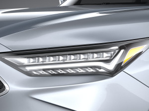 Acura MDX 2025 3D 모델