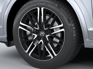 Acura MDX 2025 3D 모델