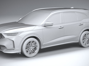 Acura MDX 2025 3D 모델