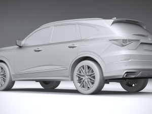 Acura MDX 2025 3D 모델