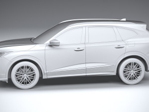 Acura MDX 2025 3D 모델