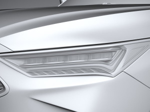 Acura MDX 2025 3D 모델