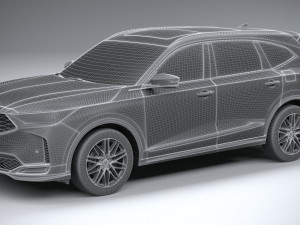 Acura MDX 2025 3D 모델