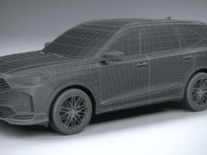 Acura MDX 2025 3D 모델