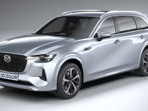 Mazda CX-80 2025 3D 模型