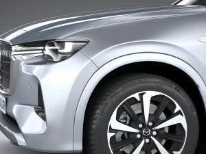 Mazda CX-80 2025 3D Model