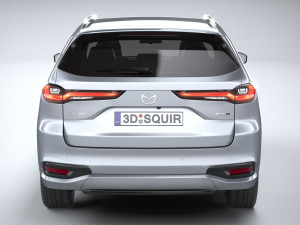Mazda CX-80 2025 3D 模型