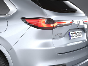 Mazda CX-80 2025 3D 模型