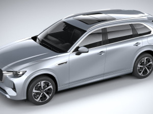 Mazda CX-80 2025 3D 模型