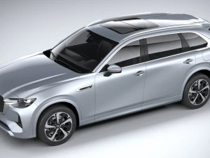 Mazda CX-80 2025 3D Model