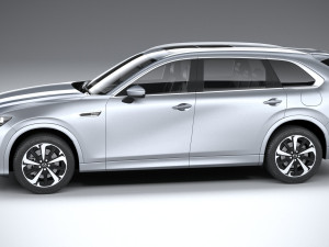 Mazda CX-80 2025 3D 模型