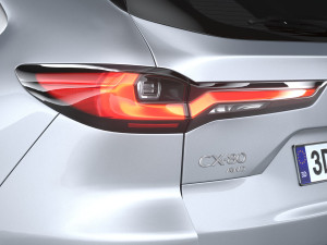 Mazda CX-80 2025 3D 模型