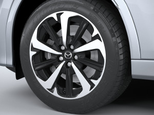 Mazda CX-80 2025 3D 模型