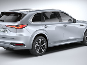 Mazda CX-80 2025 3D 模型