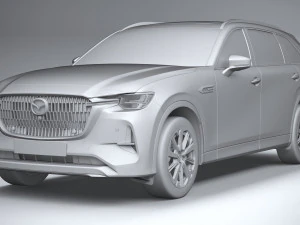 Mazda CX-80 2025 3D Model