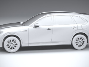 Mazda CX-80 2025 3D 模型