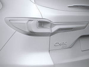 Mazda CX-80 2025 3D 模型