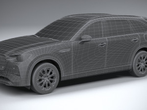 Mazda CX-80 2025 3D 模型