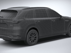 Mazda CX-80 2025 3D 模型