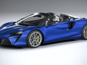 McLaren Artura Spider 2025 3D Model