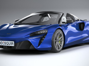 McLaren Artura Spider 2025 3D 모델