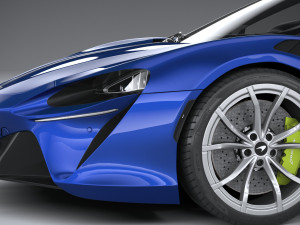 McLaren Artura Spider 2025 3D 모델