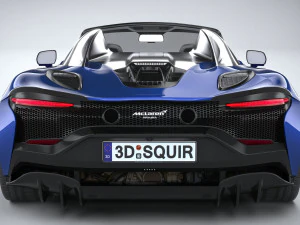 McLaren Artura Spider 2025 3D Model