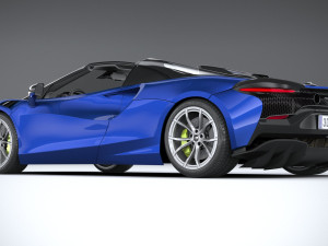 McLaren Artura Spider 2025 3D 모델