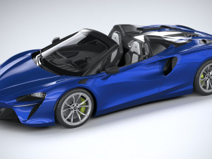 McLaren Artura Spider 2025 3D 모델