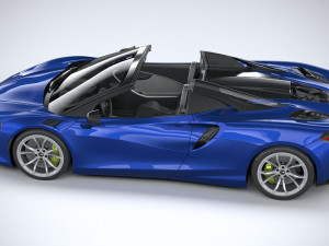 McLaren Artura Spider 2025 3D 모델