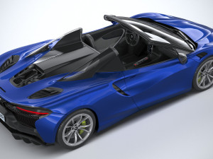 McLaren Artura Spider 2025 3D 모델