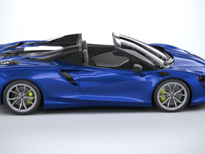 McLaren Artura Spider 2025 3D 모델