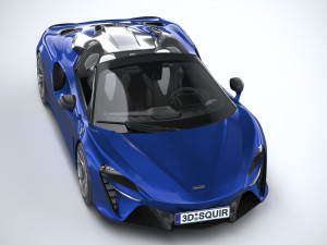 McLaren Artura Spider 2025 3D 모델