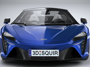McLaren Artura Spider 2025 3D 모델