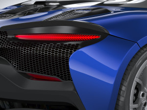 McLaren Artura Spider 2025 3D 모델