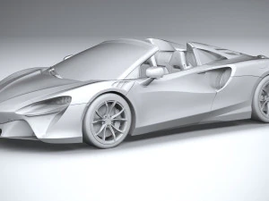 McLaren Artura Spider 2025 3D Model