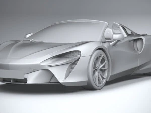 McLaren Artura Spider 2025 3D Model