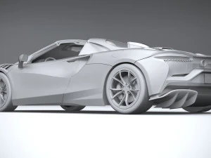 McLaren Artura Spider 2025 3D Model