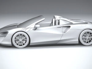 McLaren Artura Spider 2025 3D Model