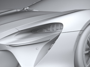 McLaren Artura Spider 2025 3D 모델