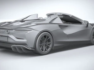 McLaren Artura Spider 2025 3D Model