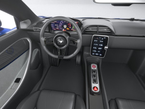 McLaren Artura Spider 2025 3D 모델