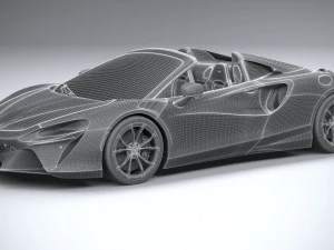 McLaren Artura Spider 2025 3D Model