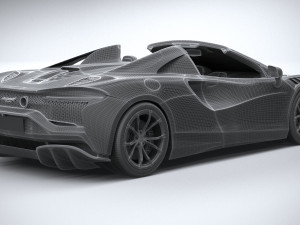 McLaren Artura Spider 2025 3D 모델