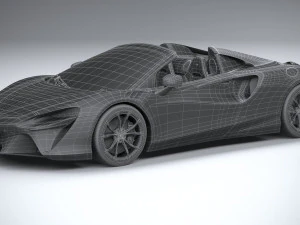 McLaren Artura Spider 2025 3D Model