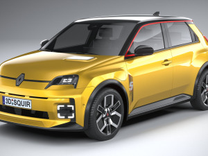 Renault 5 E-Tech 2025 Modelo 3D