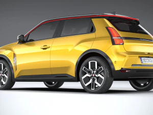 Renault 5 E-Tech 2025 3D Model